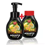 SADA 1+1 Aktivní EKO pěna na ruční mytí nádobí AQUATIX EcoFoam meloun