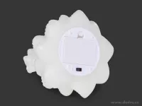 19 cm vosková svítící LED dekorace STROMEK