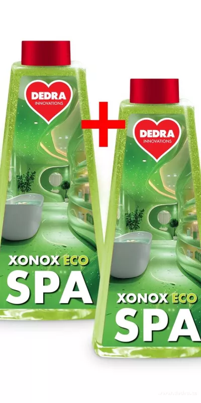 2 ks EKO čistič koupelen s vodoodpudivým efektem XONOX ECO SPA