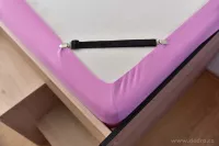 4 ks napínáky na prostěradla s upínacími klipy