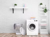 59 cm koš na prádlo s odnímatelným víkem WASH STATION