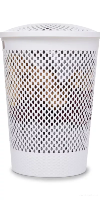 59 cm koš na prádlo s odnímatelným víkem WASH STATION