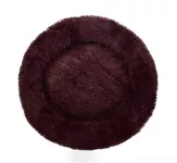 80 cm Polstrovaný pelíšek z jemného LAGOON VELVET materiálu