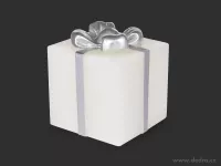 9 cm vosková svítící LED dekorace DÁREK