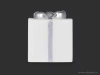 9 cm vosková svítící LED dekorace DÁREK