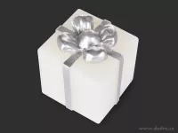 9 cm vosková svítící LED dekorace DÁREK