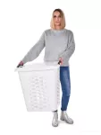 XL koš na prádlo s vyklápěcím víkem