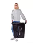 XL koš na prádlo s vyklápěcím víkem