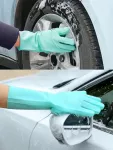 2 KS SILISASANKA, silikonová rukavice, na mytí povrchů