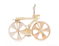 21 cm 3D skládací dřevěná stavebnice KOLO