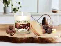Sójová vonná EKO svíce PARFUMIA® čokoláda a pralinky, CHOCOLAT & PRALINES