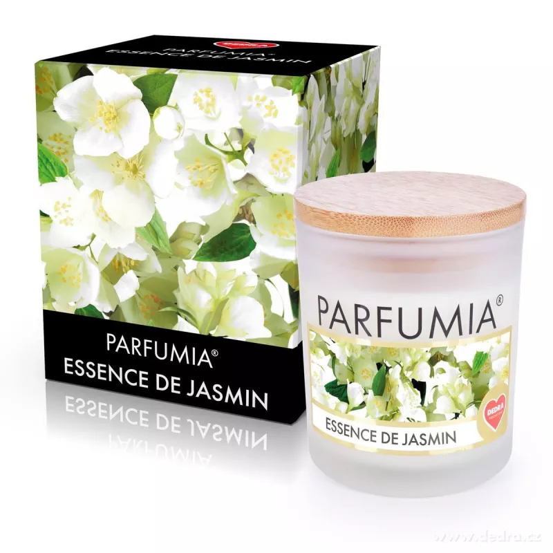Sójová vonná EKO svíce PARFUMIA® ESSENCE DE JASMIN