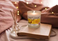 Sójová vonná EKO svíce PARFUMIA®, FLEUR DE VANILLE