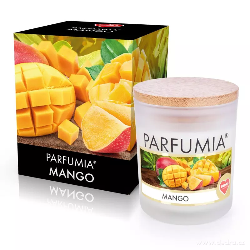 Sójová vonná EKO svíce PARFUMIA®, MANGO