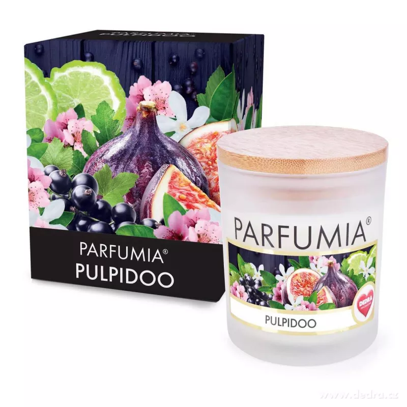 Sójová vonná EKO svíce PARFUMIA® ovocný koktejl PULPIDOO