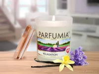 Sójová vonná EKO svíce PARFUMIA® RELAXATION