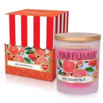 Sójová vonná EKO svíce PARFUMIA®, šťavnatá vůně grepu RED GRAPEFRUIT