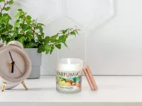 Sójová vonná EKO svíce PARFUMIA®, TROPICAL PINEAPPLE