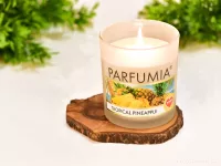 Sójová vonná EKO svíce PARFUMIA®, TROPICAL PINEAPPLE