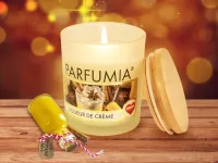 250 ml sójová vonná eko-svíce, vaječný likér, LIQUEUR DE CRÈME, PARFUMIA®
