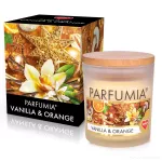 Sójová vonná EKO svíce PARFUMIA®, VANILLA & ORANGE