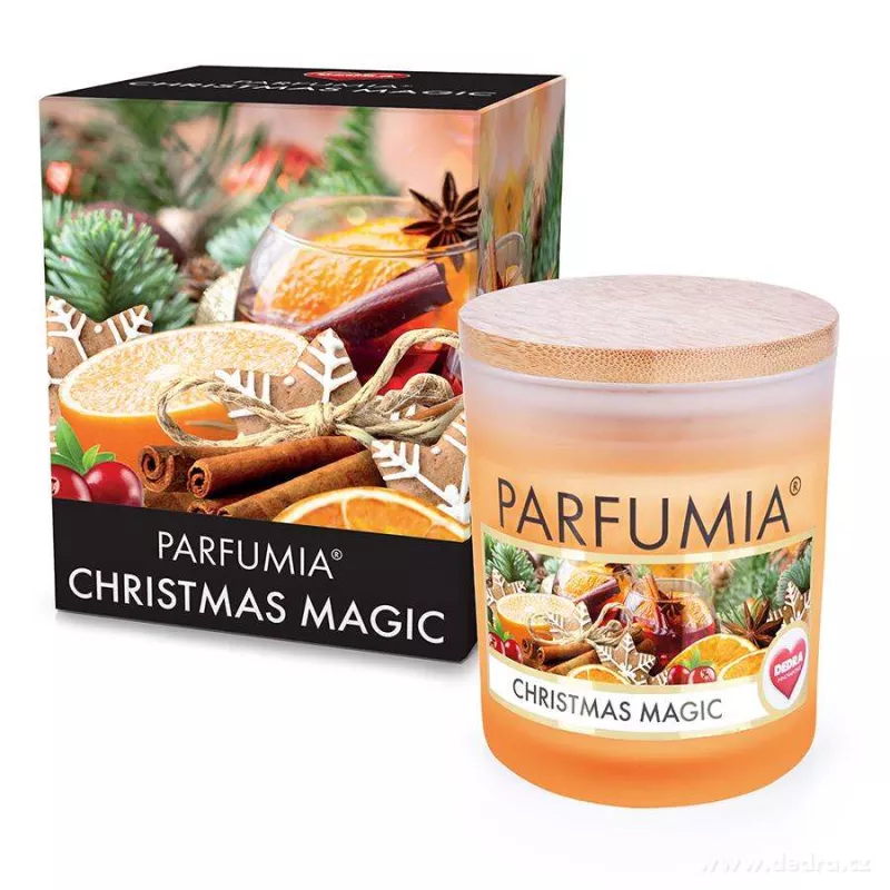 Sójová vonná EKO svíce PARFUMIA® vánoční CHRISTMAS MAGIC
