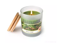 Sójová vonná EKO svíce PARFUMIA® vůně vánočního stromu, FRESH PINE