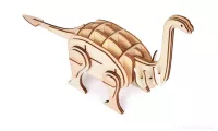 35 cm 3D skládací dřevěná stavebnice DINOSAURUS