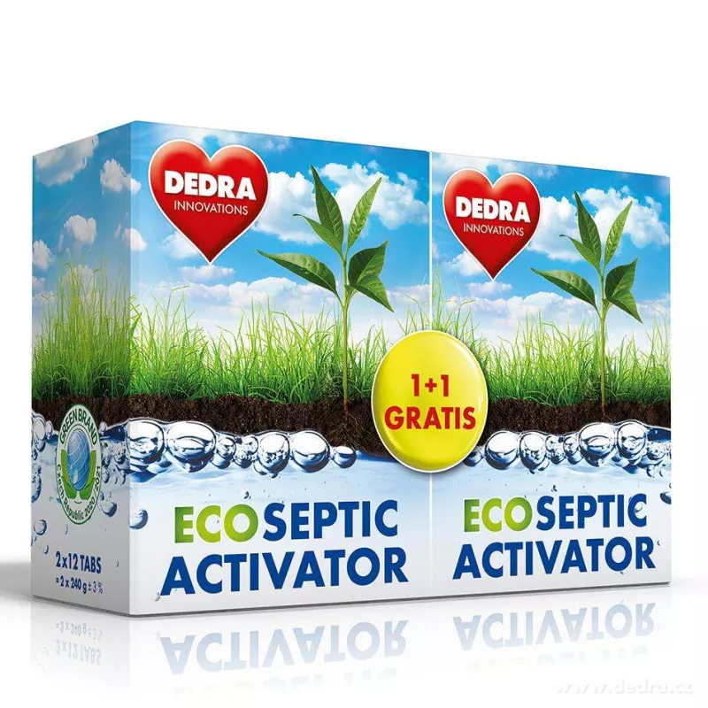 EKO aktivátor septiků ECO SEPTIC ACTIVATOR 1+1 GRATIS