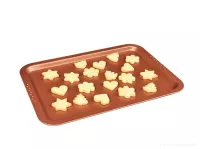 Nízký plech na pečení 38 x 26,5 cm, BIOPAN® GOLD