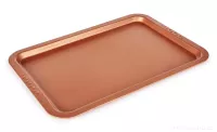 Nízký plech na pečení 38 x 26,5 cm, BIOPAN® GOLD