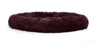 120 cm Polstrovaný pelíšek z jemného LAGOON VELVET materiálu