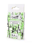 6 ks mezizubní kartáček GoEco® BAMBOO z bambusu