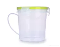 660 ml POLÉVKOVNÍK CVAK&CVAK dóza na potraviny s ohřívacím ventilem ve víku, se silikonovým těsněním