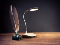 LED dotyková nabíjecí stolní lampa FLEXIBLE