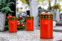 LED pietní svíce na tužkové baterie HROBEX®