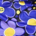 Multifunkční šátek fialové DAISY FLOWERS