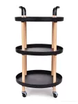 Multifunkční stabilní pojízdný vozík MULTI-TROLLEY 3 patrový
