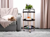 Multifunkční stabilní pojízdný vozík MULTI-TROLLEY 3 patrový