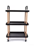 Multifunkční stabilní pojízdný vozík MULTI-TROLLEY 3 patrový