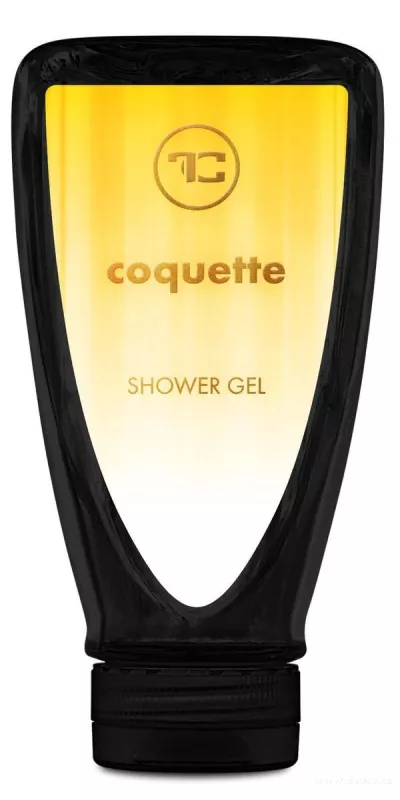 Pěnivý sprchový gel COQUETTE s broskvovým olejem