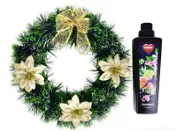 30 cm dekorativní vánoční věnec