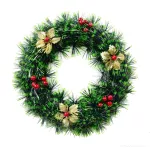 30 cm dekorativní vánoční věnec