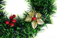 30 cm dekorativní vánoční věnec