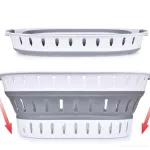 61 cm XXL perforovaný skládací koš na prádlo COMPACTOR