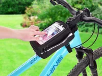 Cyklo kapsa/brašna na rám kola s pouzdrem na telefon