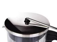 1 L skleněná konvice na čaj s nerezovým sítkem, BOROSIL GLASS