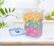 1200 ml dóza na potraviny FRESH-ON BOX s prodyšnou mřížkou a silikonovým těsněním