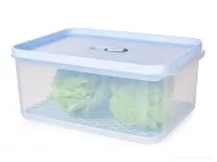 2000 ml dóza na potraviny FRESH-ON BOX s prodyšnou mřížkou a silikonovým těsněním