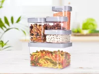 2400 ml těsnící dóza na potraviny VISION BOX se silikonovým těsněním